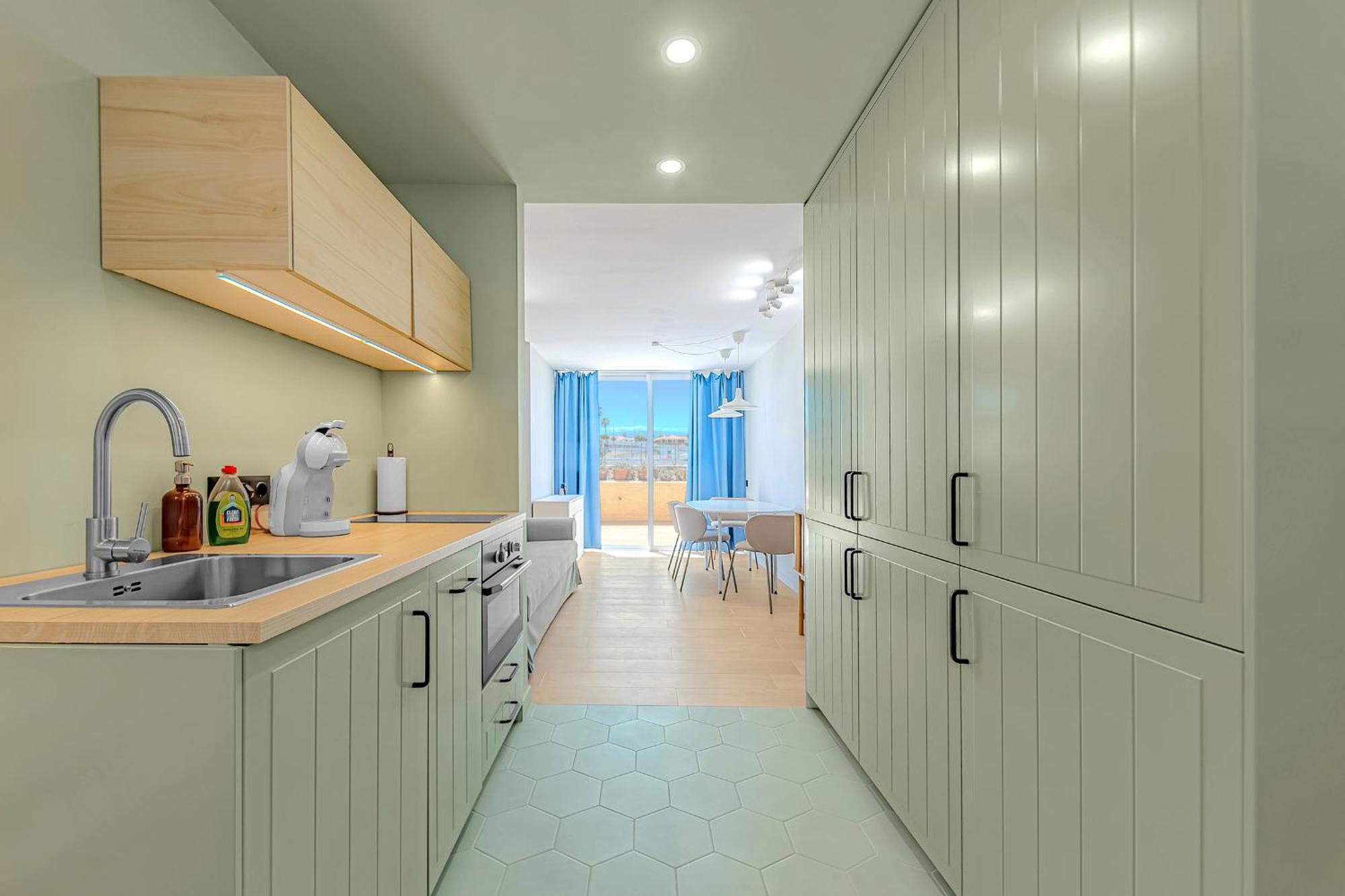 Newly Renovated Studio 2 Min From Playa La Arena Puerto de Santiago  Buitenkant foto